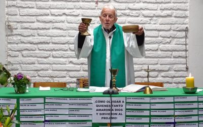 ¡La comunidad cristiana de la Capilla San Esteban celebró su aniversario! (Población Santiago)